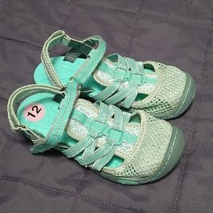 Jambu Girls Rhea Mint Green Water Sandals 12 M
